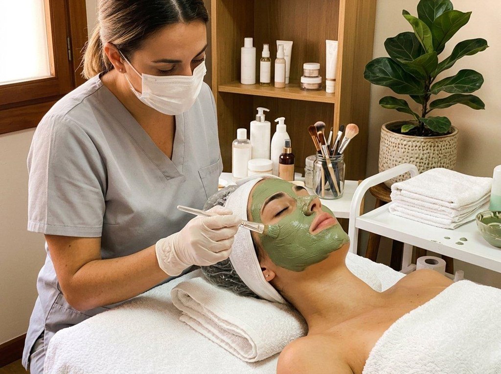 Foto 1 Tratamiento facial con arcilla para acné y piel grasa en A Coruña